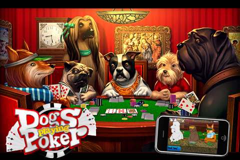 poker dogs playing dog iphone animals games yorkie kartenspiel zone texas jilli hold app em skill appsafari